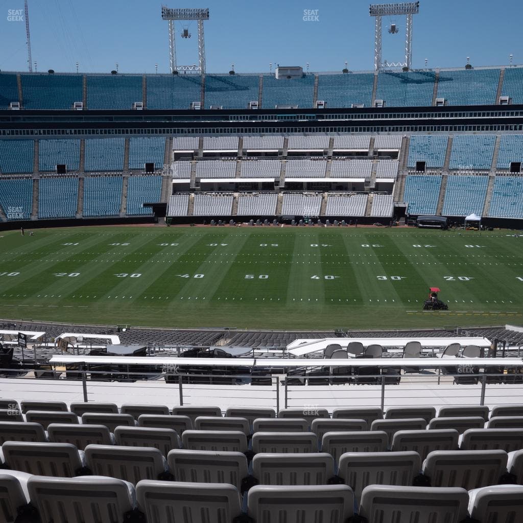 EverBank Stadium - Section Gallagher Club 236 Seat View