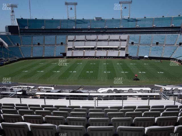 EverBank Stadium - Section Gallagher Club 236 Seat View
