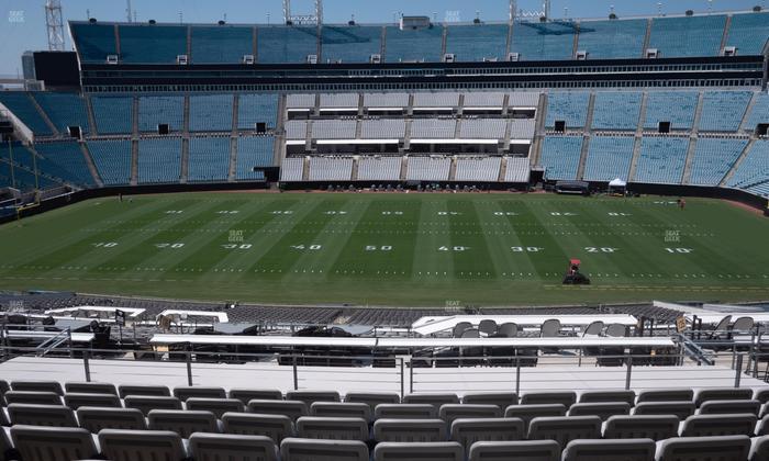 EverBank Stadium - Section Gallagher Club 236 Seat View