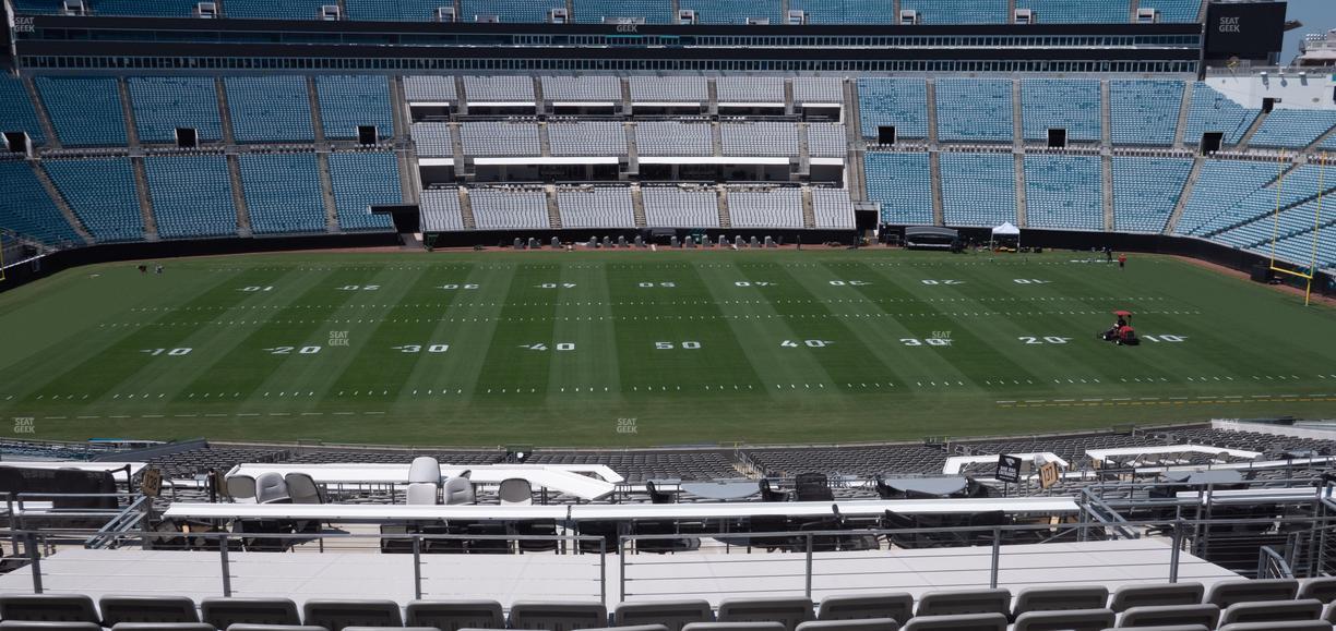 EverBank Stadium - Section Gallagher Club 237 Seat View