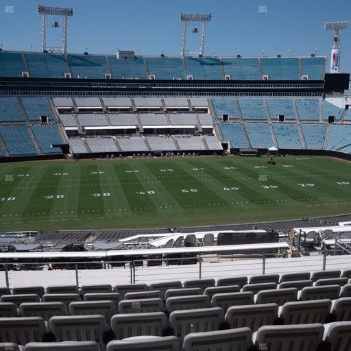 EverBank Stadium - Section Gallagher Club 238 Seat View