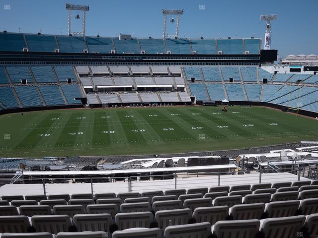 EverBank Stadium - Section Gallagher Club 238 Seat View