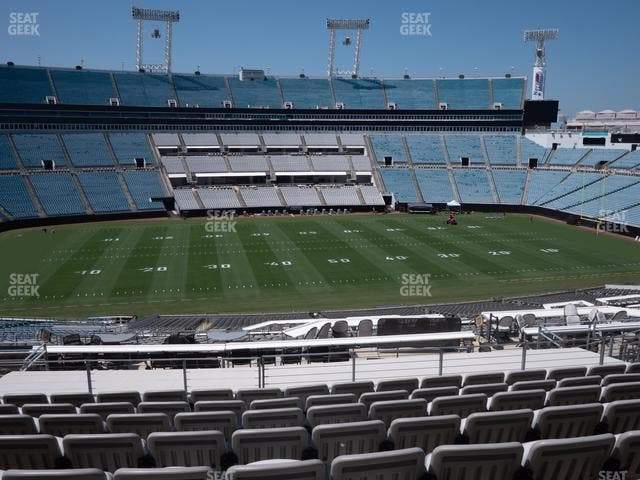 EverBank Stadium - Section Gallagher Club 238 Seat View