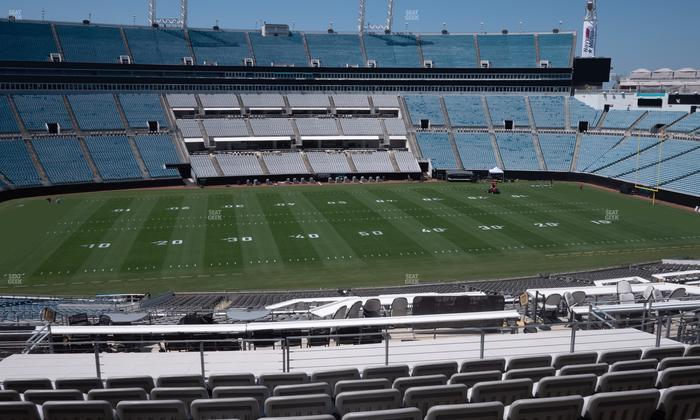 EverBank Stadium - Section Gallagher Club 238 Seat View