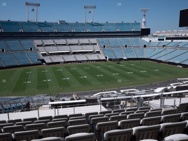 EverBank Stadium - Section Gallagher Club 239 Seat View