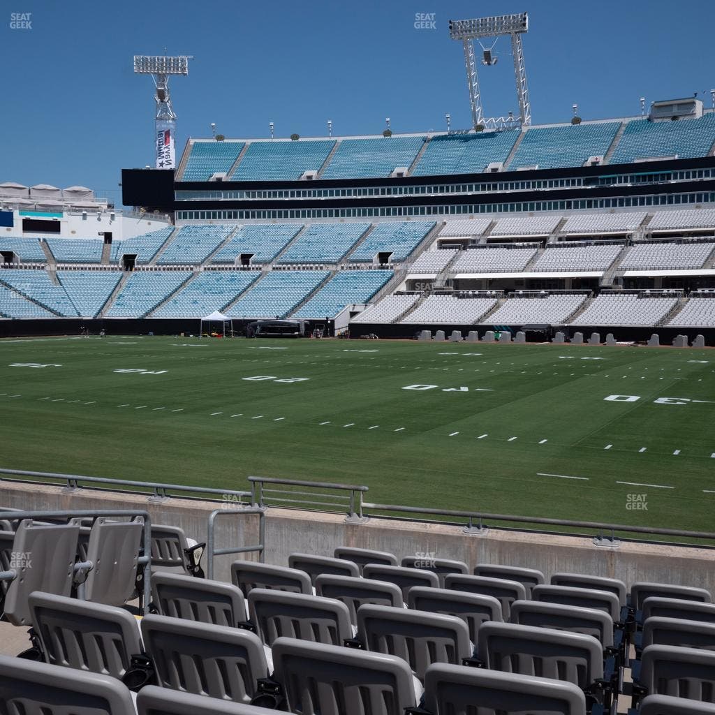 EverBank Stadium - Section Gallagher Club 34 Seat View