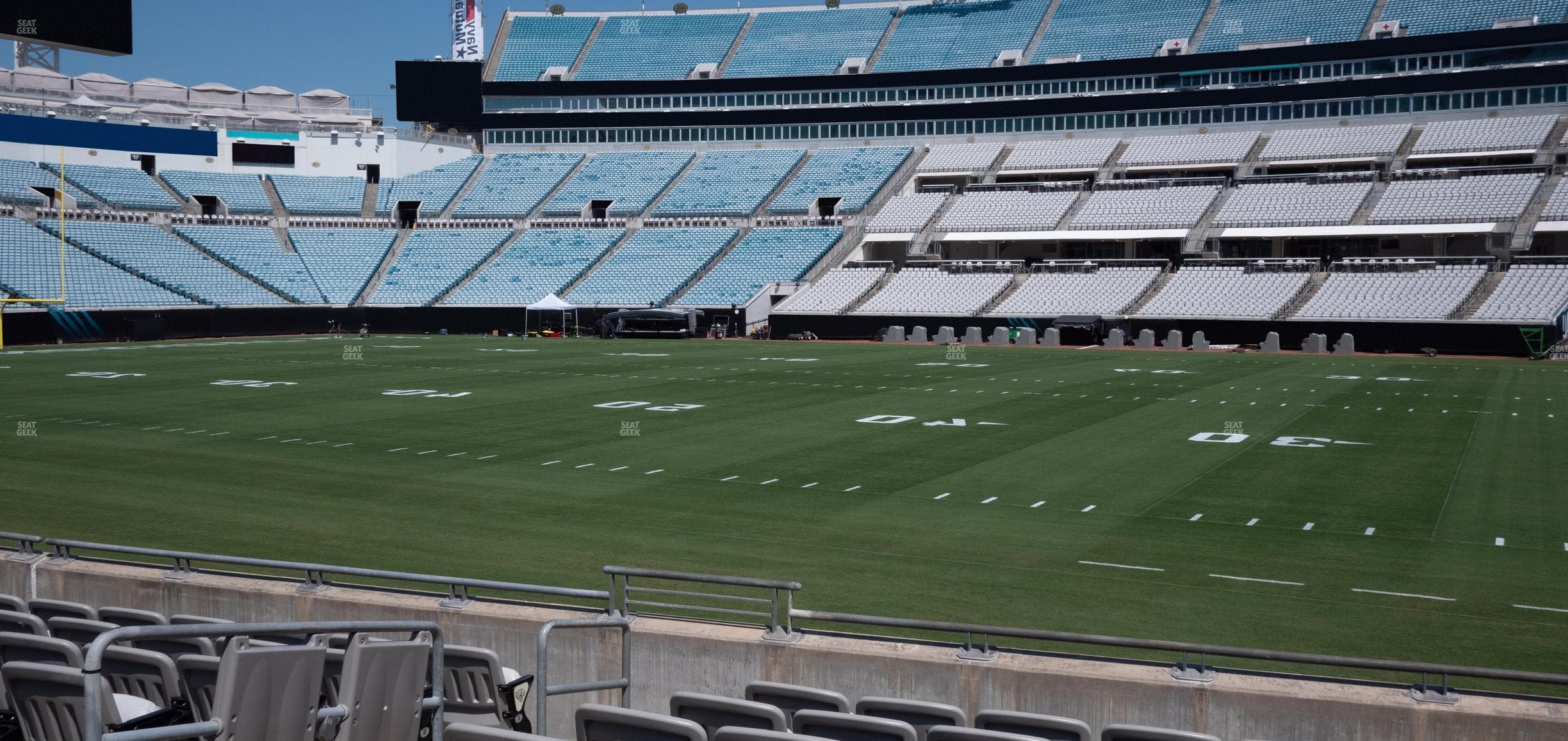 EverBank Stadium - Section Gallagher Club 34 Seat View
