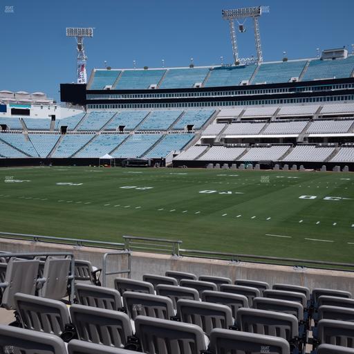 EverBank Stadium - Section Gallagher Club 34 Seat View