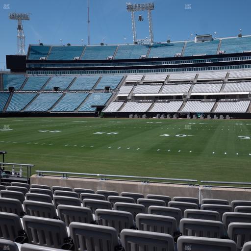 EverBank Stadium - Section Gallagher Club 35 Seat View