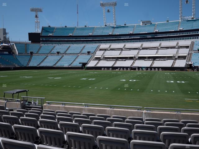 EverBank Stadium - Section Gallagher Club 35 Seat View