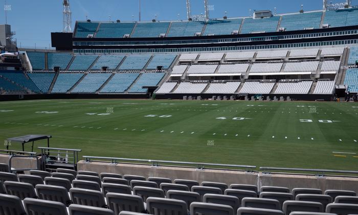 EverBank Stadium - Section Gallagher Club 35 Seat View