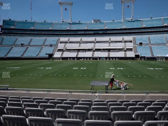 EverBank Stadium - Section Gallagher Club 36 Seat View
