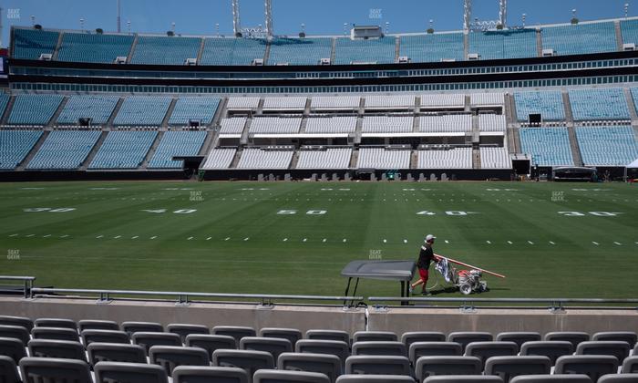 EverBank Stadium - Section Gallagher Club 36 Seat View