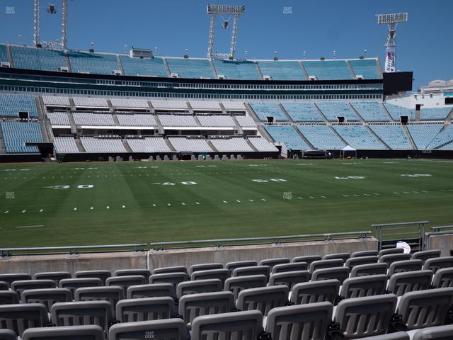 EverBank Stadium - Section Gallagher Club 38 Seat View