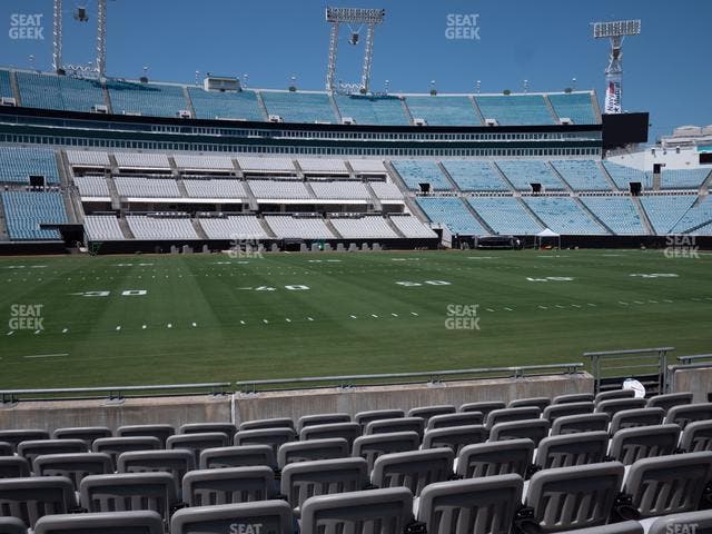 EverBank Stadium - Section Gallagher Club 38 Seat View