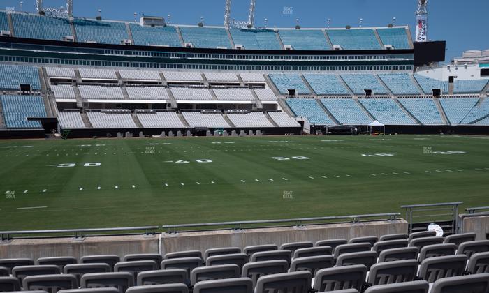 EverBank Stadium - Section Gallagher Club 38 Seat View