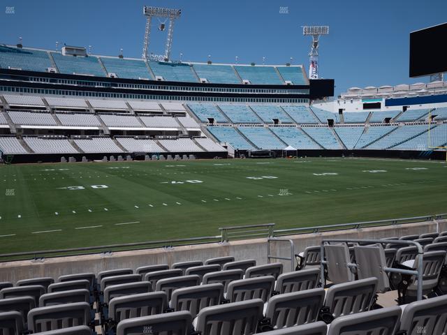 EverBank Stadium - Section Gallagher Club 39 Seat View