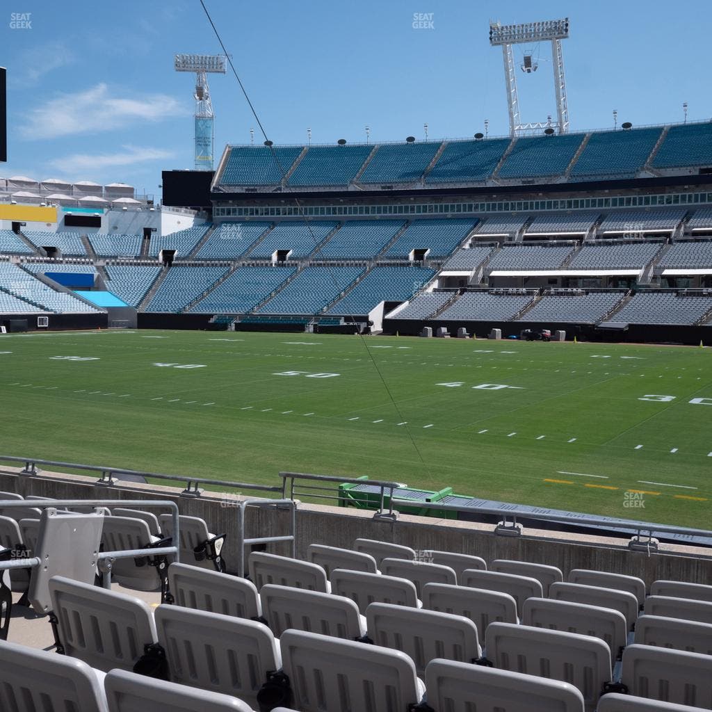 EverBank Stadium - Section Gallagher Club 7 Seat View