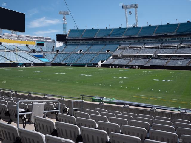 EverBank Stadium - Section Gallagher Club 7 Seat View