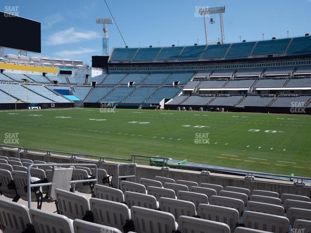 EverBank Stadium - Section Gallagher Club 7 Seat View