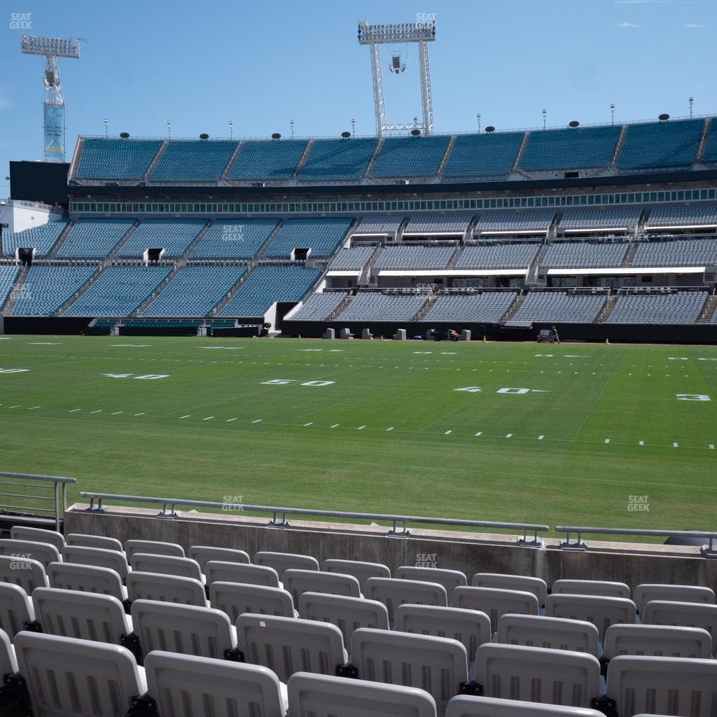 EverBank Stadium - Section Gallagher Club 8 Seat View