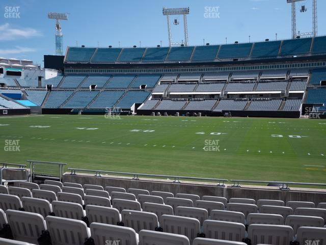 EverBank Stadium - Section Gallagher Club 8 Seat View