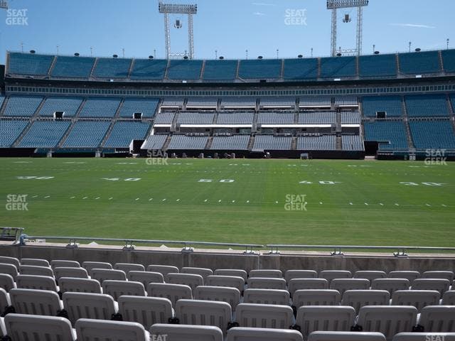 EverBank Stadium - Section Gallagher Club 9 Seat View