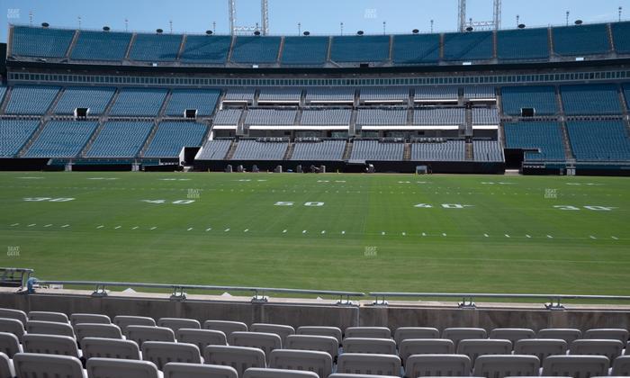 EverBank Stadium - Section Gallagher Club 9 Seat View