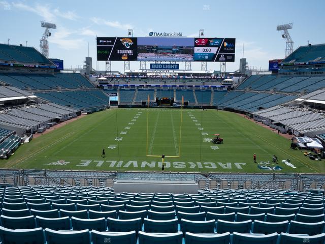 EverBank Stadium - Section North End Zone Party Cabanas Seat View