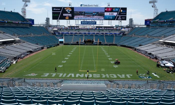 EverBank Stadium - Section North End Zone Party Cabanas Seat View