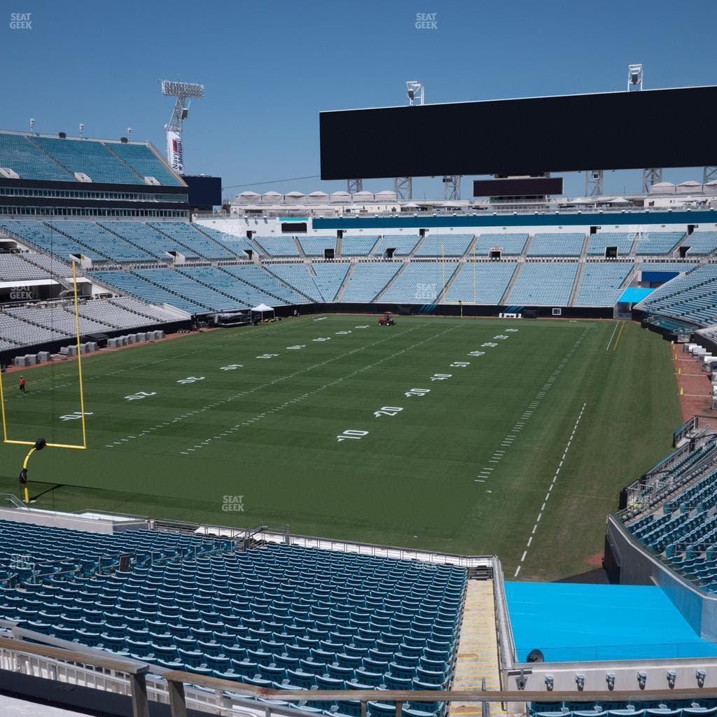 EverBank Stadium - Section Terrace Suite 2 Seat View