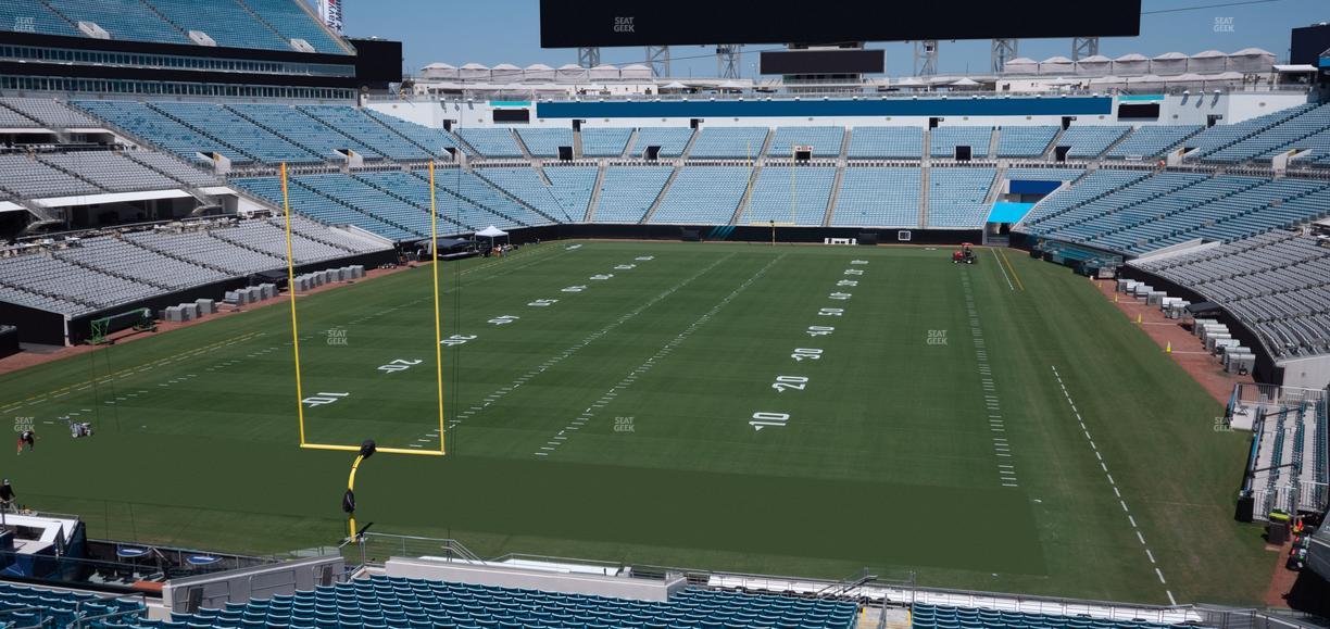EverBank Stadium - Section Terrace Suite 3 Seat View
