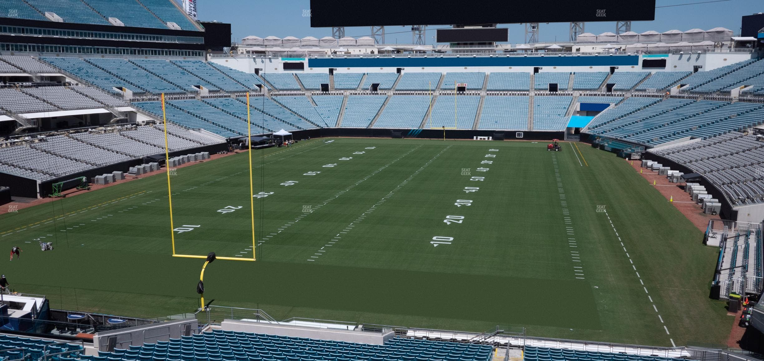 EverBank Stadium - Section Terrace Suite 3 Seat View