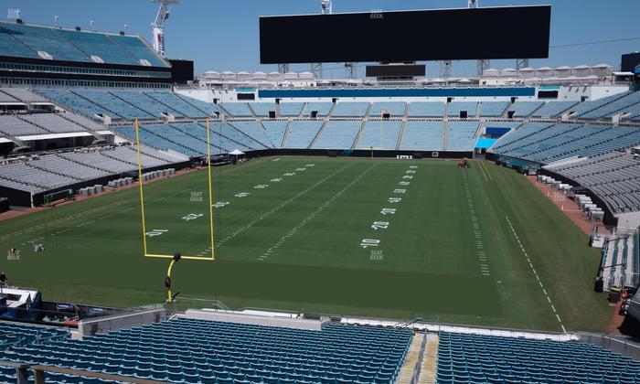 EverBank Stadium - Section Terrace Suite 3 Seat View