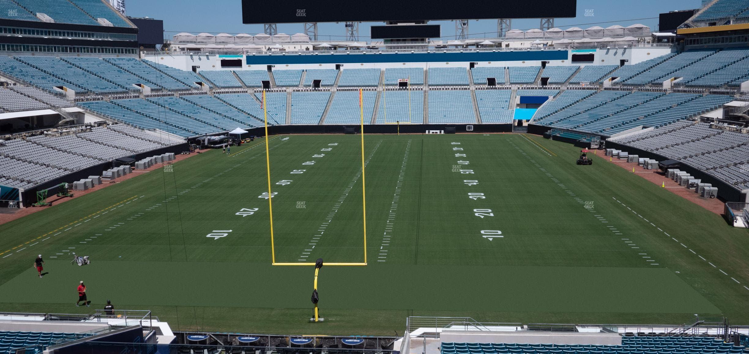 EverBank Stadium - Section Terrace Suite 4 Seat View
