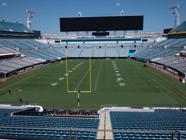 EverBank Stadium - Section Terrace Suite 4 Seat View