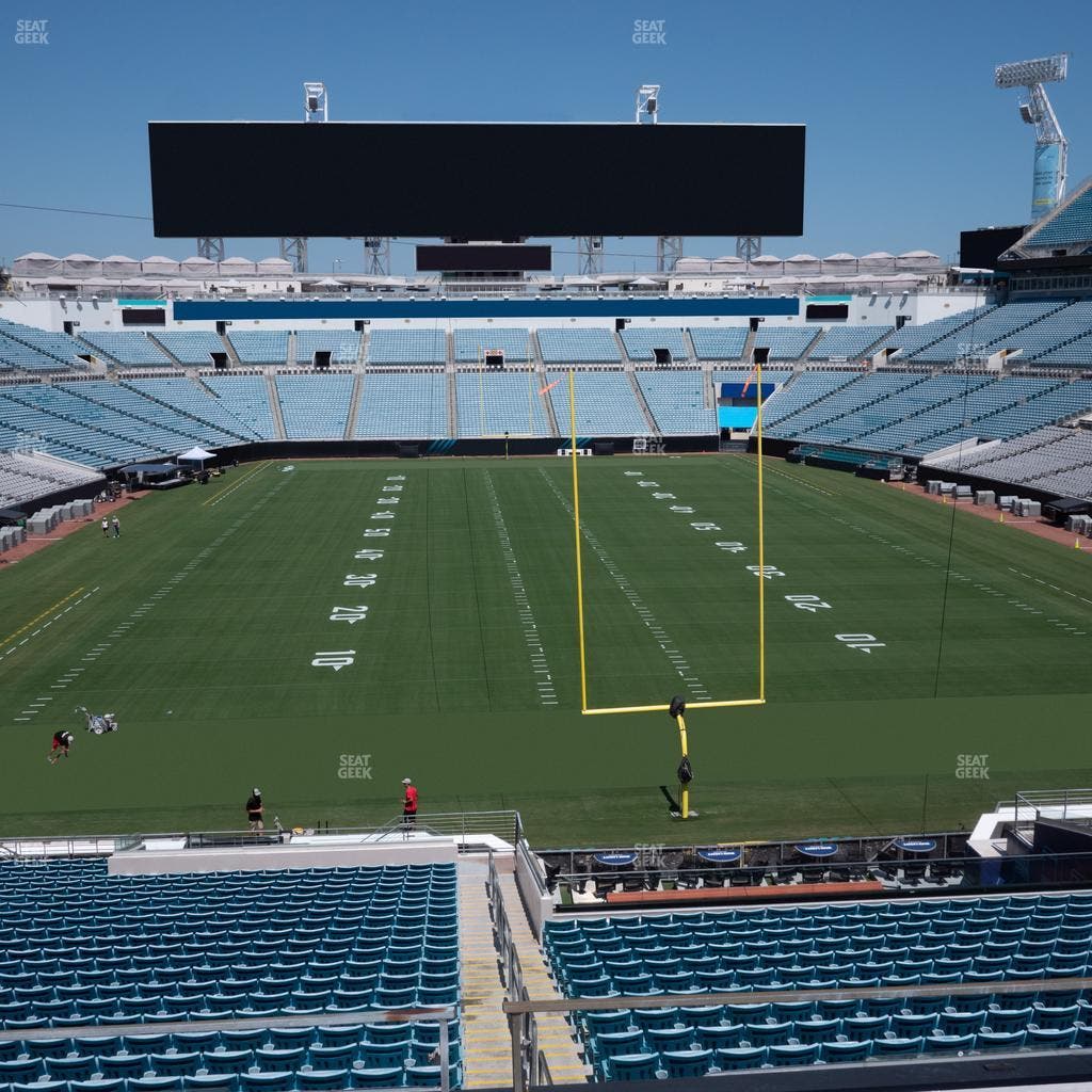 EverBank Stadium - Section Terrace Suite 5 Seat View
