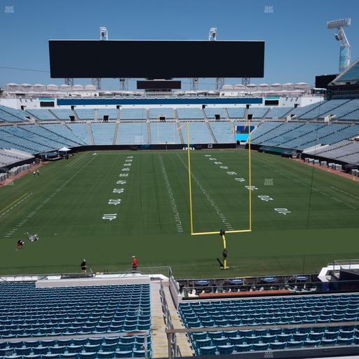 EverBank Stadium - Section Terrace Suite 5 Seat View