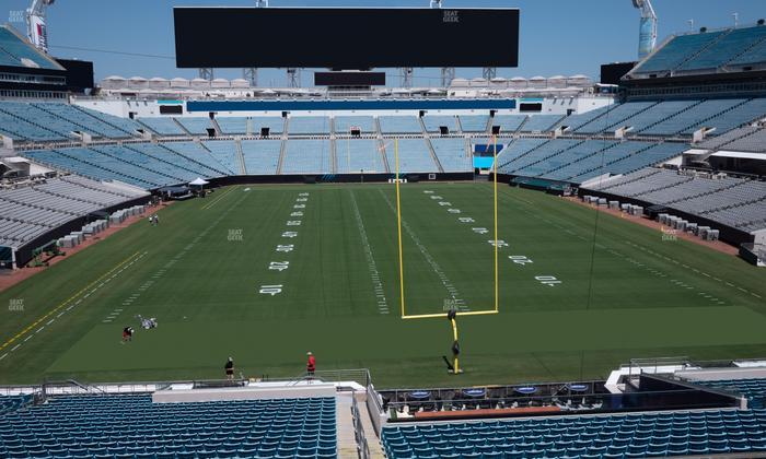 EverBank Stadium - Section Terrace Suite 5 Seat View