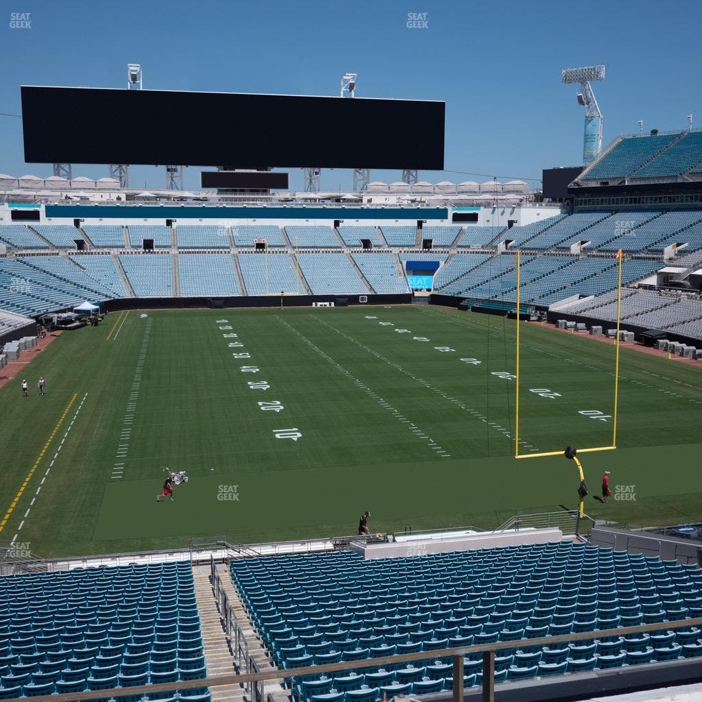EverBank Stadium - Section Terrace Suite 6 Seat View