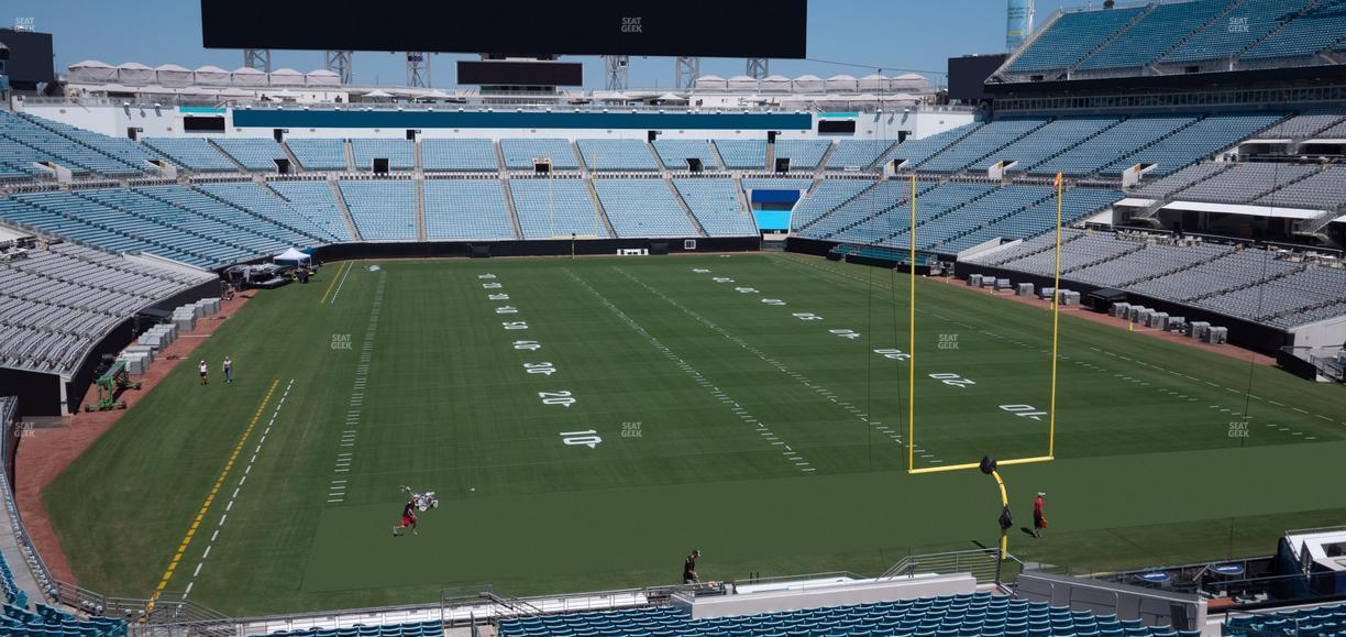EverBank Stadium - Section Terrace Suite 6 Seat View