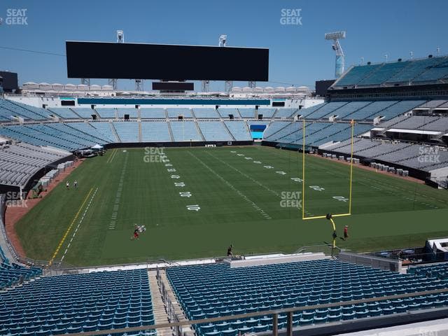 EverBank Stadium - Section Terrace Suite 6 Seat View