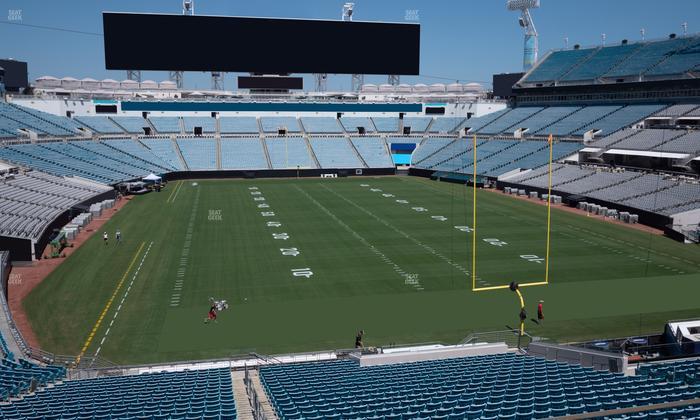 EverBank Stadium - Section Terrace Suite 6 Seat View