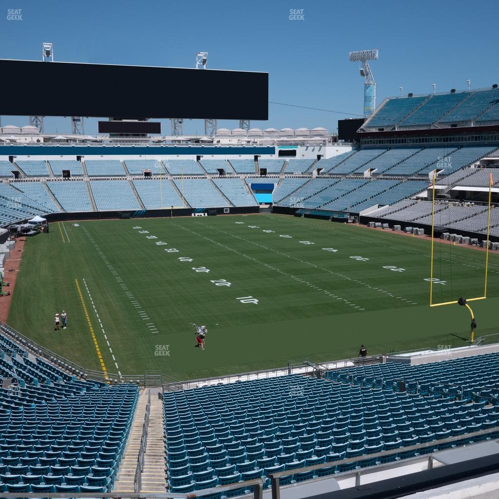 EverBank Stadium - Section Terrace Suite 7 Seat View