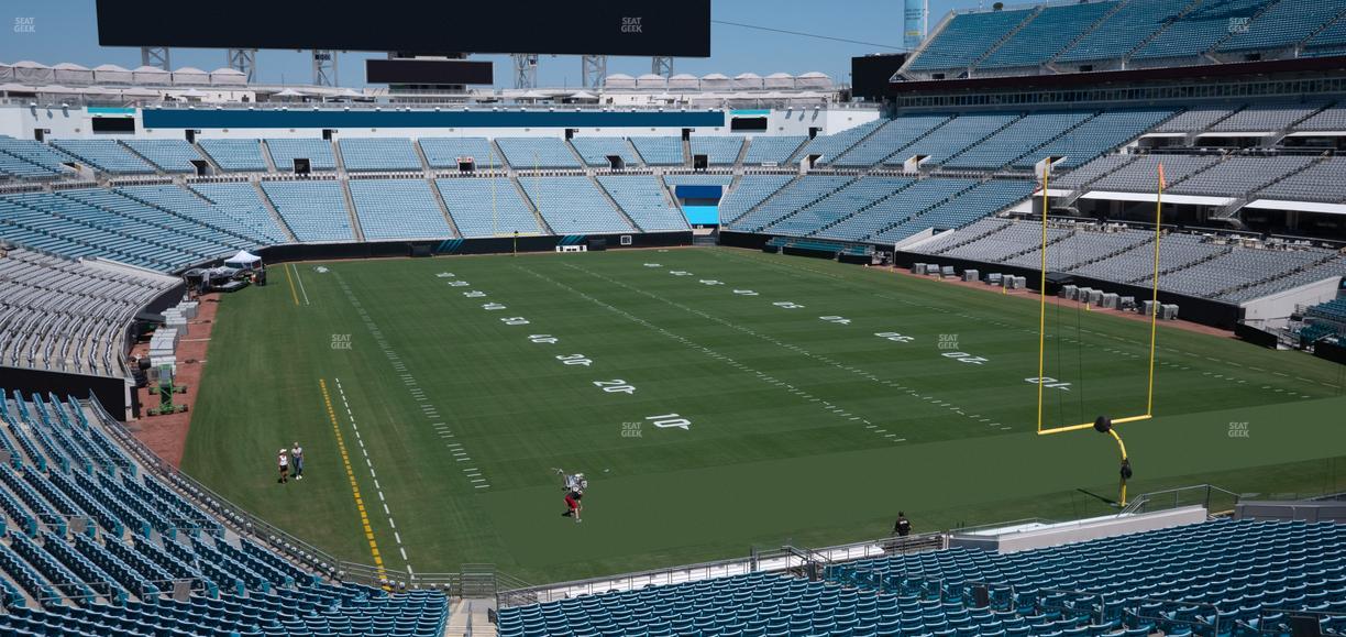 EverBank Stadium - Section Terrace Suite 7 Seat View