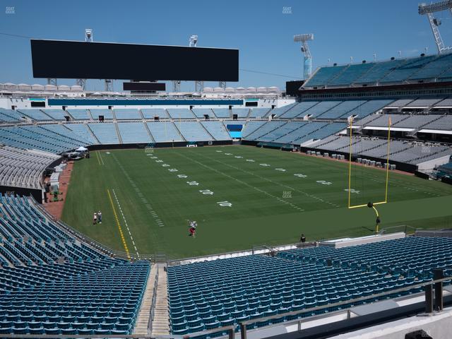 EverBank Stadium - Section Terrace Suite 7 Seat View