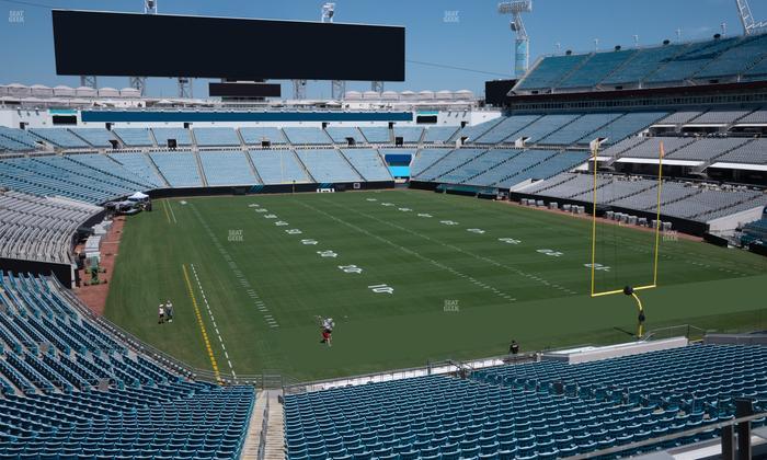 EverBank Stadium - Section Terrace Suite 7 Seat View