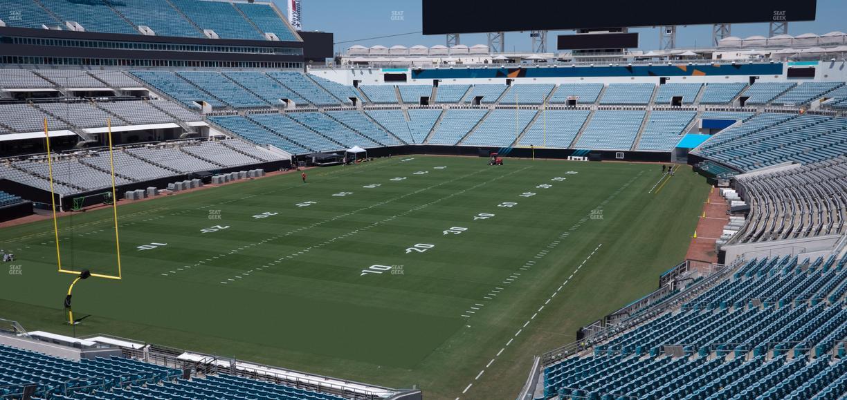 EverBank Stadium - Section Terrace Suite Chalet East 1 Seat View