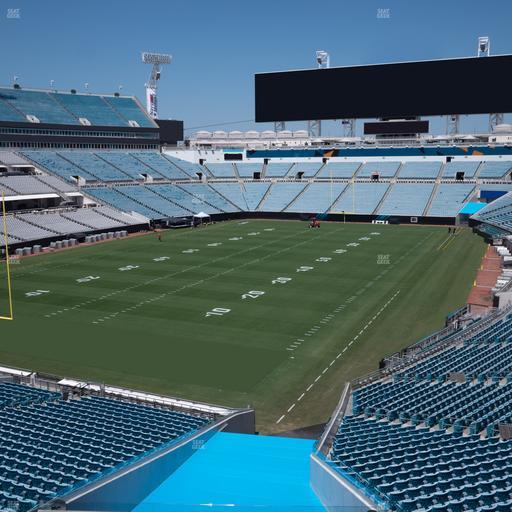 EverBank Stadium - Section Terrace Suite Chalet East 1 Seat View