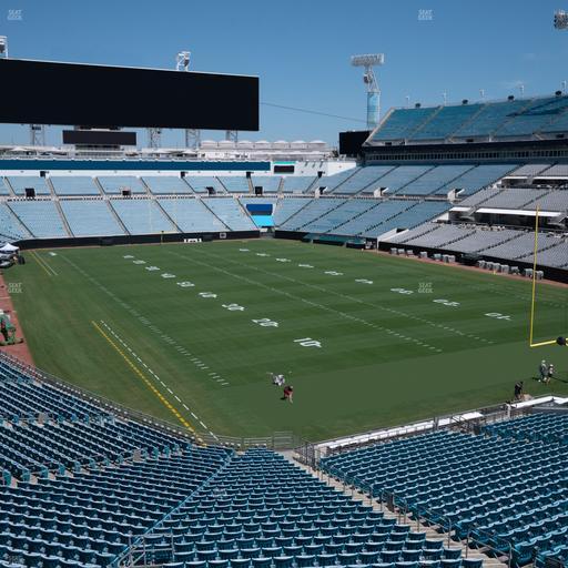 EverBank Stadium - Section Terrace Suite Chalet West 1 Seat View